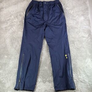 Galvin Green Arthur Gore-Tex Paclite Waterproof Golf Pants Navy Mens Small -FLAW